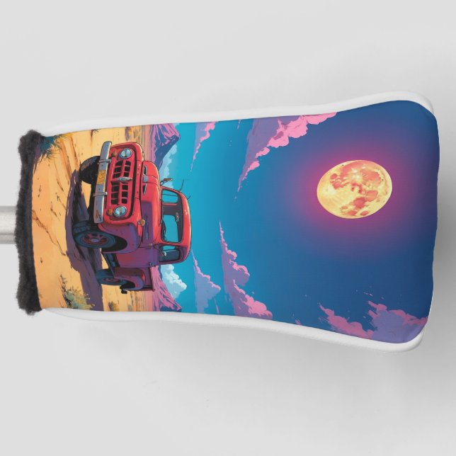 Funda Para Palo De Golf Recogida clásica estadounidense (Anverso)