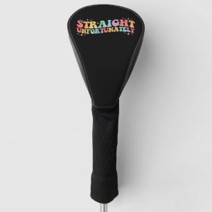 Funda Para Palo De Golf Recto Desafortunadamente Groovy LGBTQ Gay Lesbiana