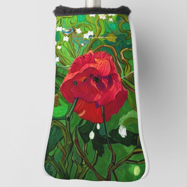 FUNDA PARA PALO DE GOLF RED ROSE  (Girar 90)