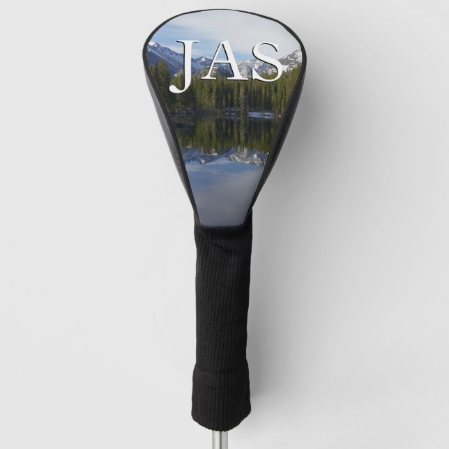 Funda Para Palo De Golf Reflejo del lago Bear II (Anverso)