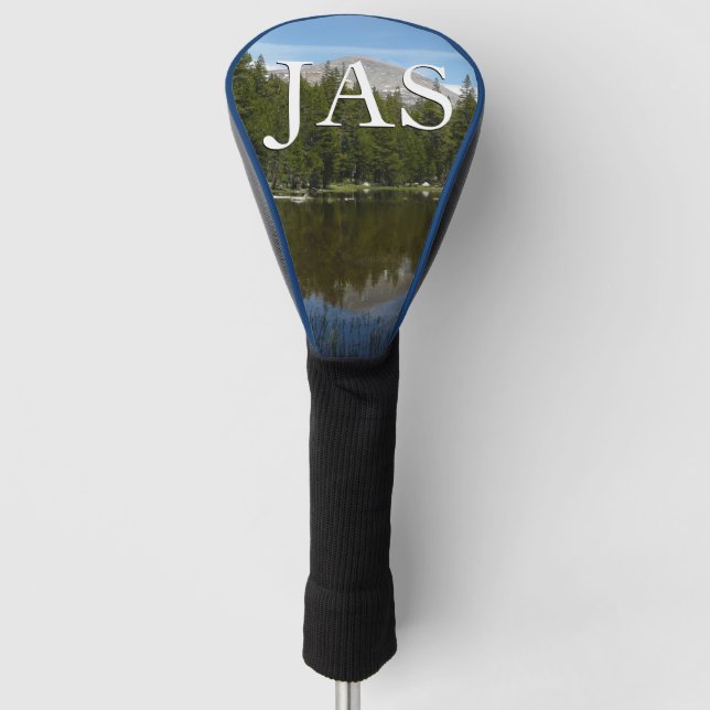 Funda Para Palo De Golf Reflejo del lago Yosemite (Anverso)