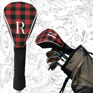 Funda Para Palo De Golf Regalo clásico de guarnición de búfalo en monogram