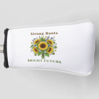 Funda Para Palo De Golf Regalo de Arte Floral Botánico de Girasoles Florec