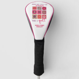 Funda Para Palo De Golf Regalo de dicho divertido para quilters