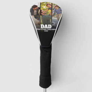 Funda Para Palo De Golf Regalo de familia de tres fotos para papá amante d