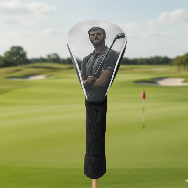Funda Para Palo De Golf Regalo de golf con foto personalizada (Subido por el creador)