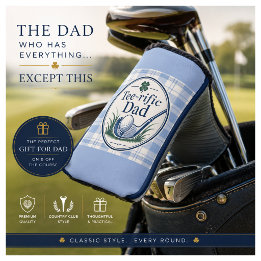Funda Para Palo De Golf Regalo de Golf para el Día del Padre Cubierta del