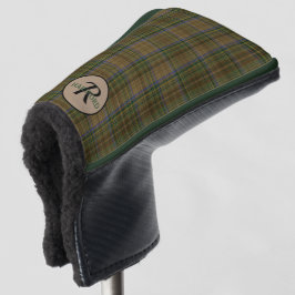 Funda Para Palo De Golf Regalo de monograma masculino de Green Brown