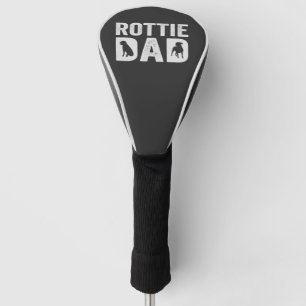 Funda Para Palo De Golf Regalo de perro de Rottweiler Dad Funny Father's D