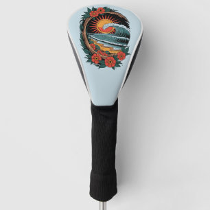 Funda Para Palo De Golf Regalo de vacaciones al atardecer para amante de l