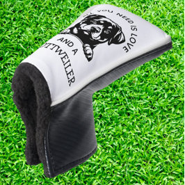 Funda Para Palo De Golf Regalo para golfistas amantes de Rottweiler