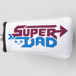 Funda Para Palo De Golf Regalo para Super Papá Jugador – Retro Adorable