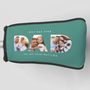 Funda Para Palo De Golf Regalo personalizado de fotografía verde moderna d