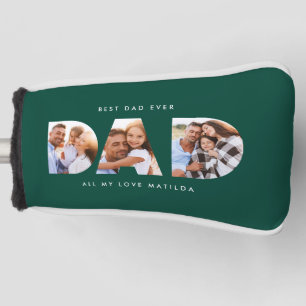 Funda Para Palo De Golf Regalo personalizado de fotografía verde moderna d