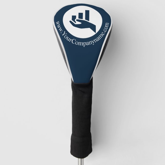Funda Para Palo De Golf Regalo promocional del planificador financiero (Anverso)
