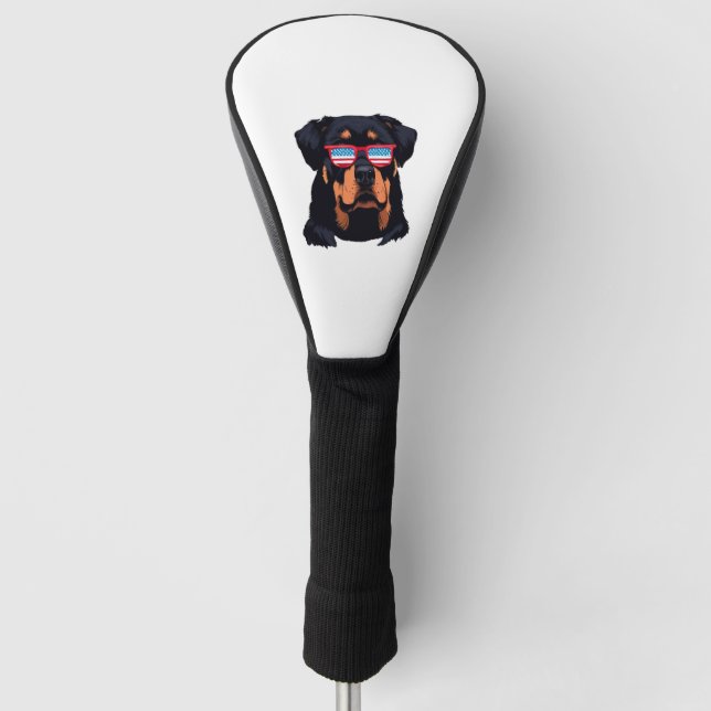 Funda Para Palo De Golf Regalos de Rottweiler Lovers (Anverso)