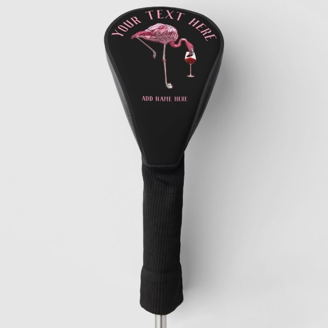 Funda Para Palo De Golf Regalos deportivos personalizados para el bebedor  (Anverso)