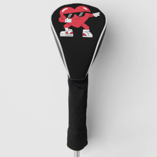 Funda Para Palo De Golf Regalos Divertidos Corazón Bailando Día de San Val