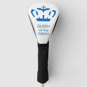 Funda Para Palo De Golf Reina de la bandera verde del   de la corona de