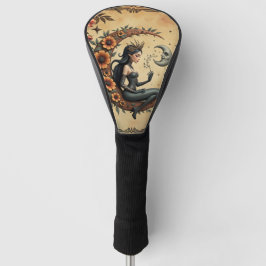 Funda Para Palo De Golf Reina del Cresciente de Girasol