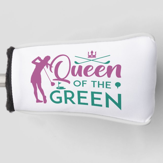 Funda Para Palo De Golf Reina Del Verde (Anverso)