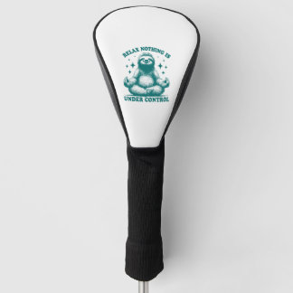 Funda Para Palo De Golf Relájate, No Hay Nada Bajo Control De Yoga Tradici