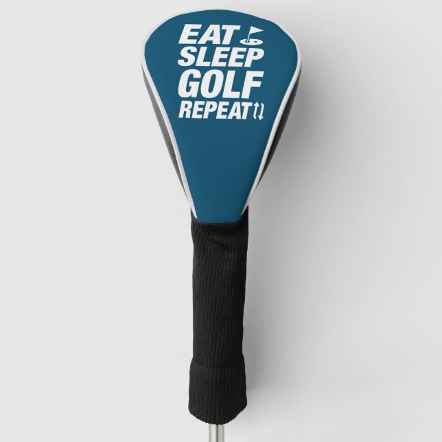 Funda Para Palo De Golf Repetir el sueño del golf (Anverso)
