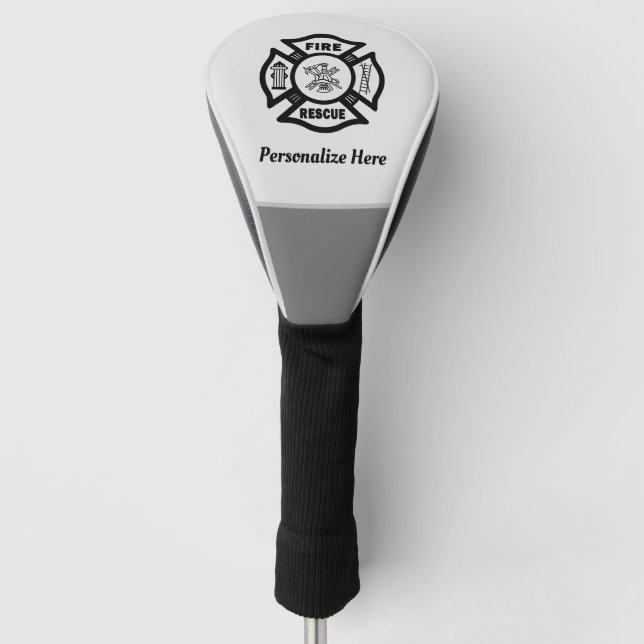 Funda Para Palo De Golf Rescate de bomberos   (Anverso)