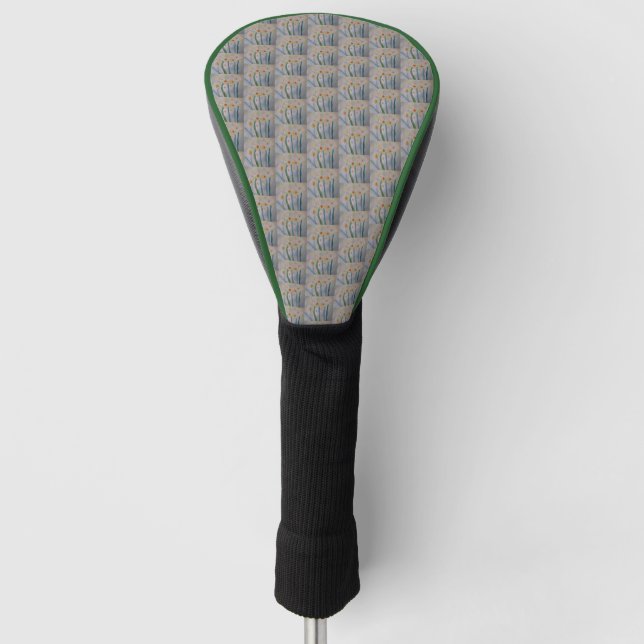 Funda Para Palo De Golf Resumen Daffodils (Anverso)