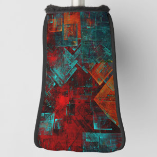 Funda Para Palo De Golf Resumen Patrón artístico moderno de Guay colorido