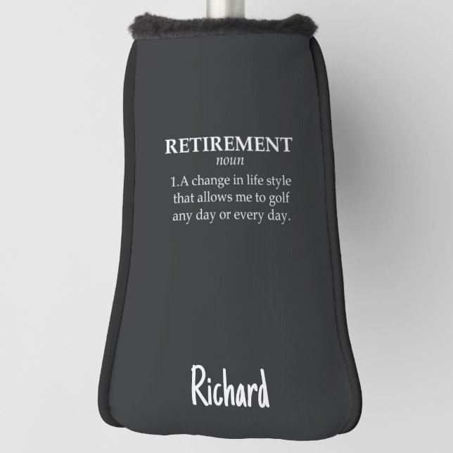 Funda Para Palo De Golf Retirement Golf Gifts Retiree Retired Golfer Funny (Girar 90)