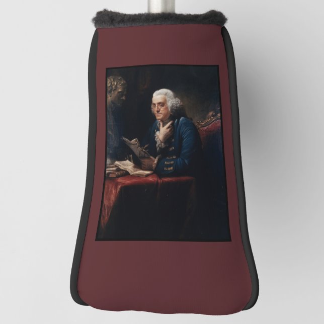 Funda Para Palo De Golf Retrato de miembro, padre fundador de Benjamin Fra (Girar 90)