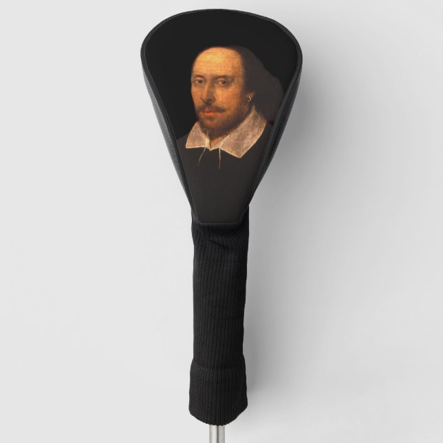 Funda Para Palo De Golf Retrato de Shakespeare (Anverso)