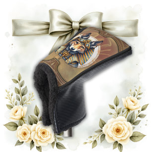 Funda Para Palo De Golf Retrato de Steampunk Anubis Fox