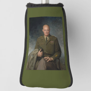 Funda Para Palo De Golf Retrato pintado de cinco estrellas del general Dwi