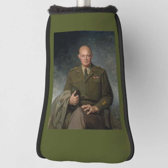 Funda Para Palo De Golf Retrato pintado de cinco estrellas del general Dwi (Girar 90)