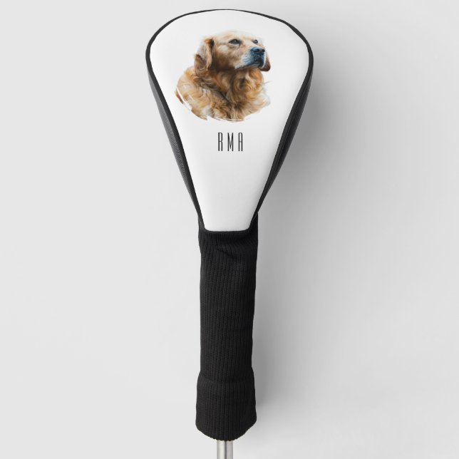 Funda Para Palo De Golf Retriever Dorado (Anverso)