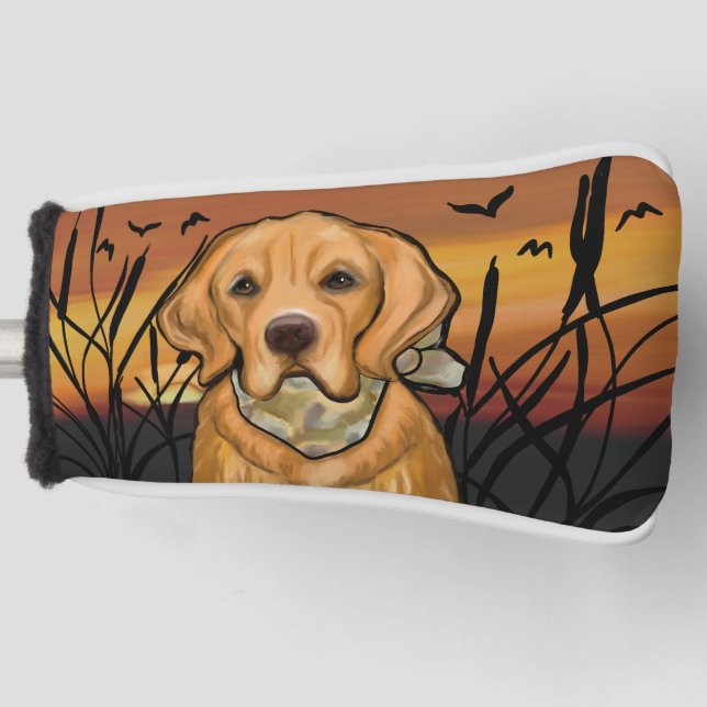 Funda Para Palo De Golf Retriever Dorado (Anverso)