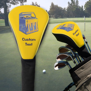 Funda Para Palo De Golf Retro Jukebox