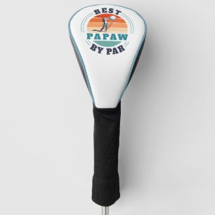 Funda Para Palo De Golf Retro Mejor Papaw Por El Abuelo Personalizado Par
