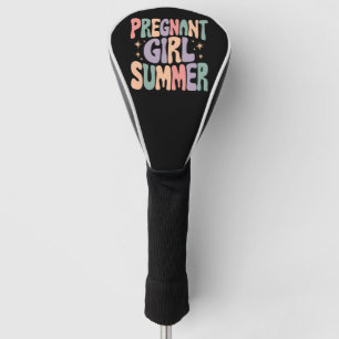 Funda Para Palo De Golf Revelación de Embarazo Chica Embarazada Fiesta de