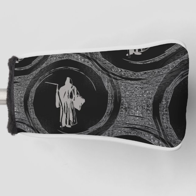 Funda Para Palo De Golf Revestimiento gris con azulejos (Anverso)