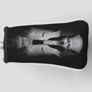 Funda Para Palo De Golf Rey del faraón blanco y negro
