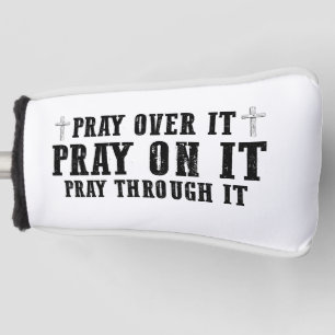 Funda Para Palo De Golf Rezar Sobre Ello Rezar Sobre Ello Rezar A Través D