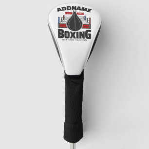 Funda Para Palo De Golf Ring de Boxeo AGREGAR NOMBRE Boxer Gimnasio Bolsa 