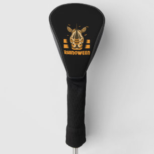 Funda Para Palo De Golf Rinoceronte de halloween de Safari Africa serenget