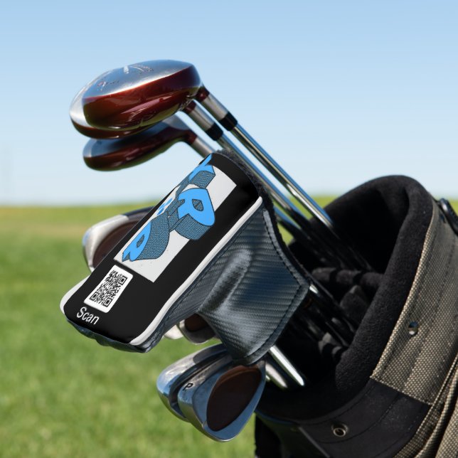 Funda Para Palo De Golf Ripple cryptocurrency - código Qr XRP (In Situ)