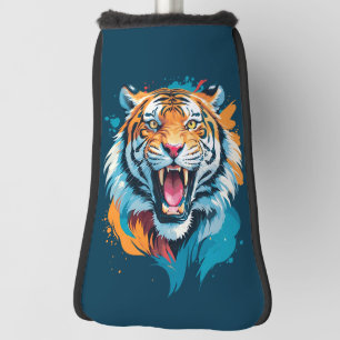 Funda Para Palo De Golf Roaring Tiger Face
