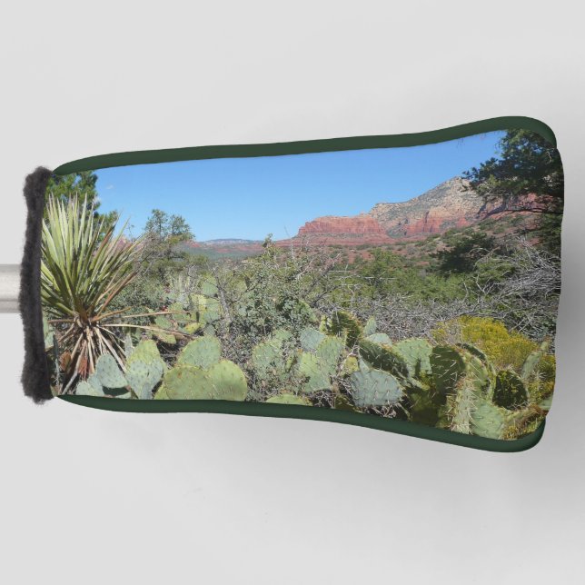 Funda Para Palo De Golf Rocas rojas y cactus I (Anverso)