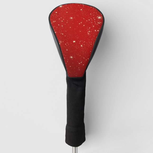 Funda Para Palo De Golf Rojo de celebración (Anverso)